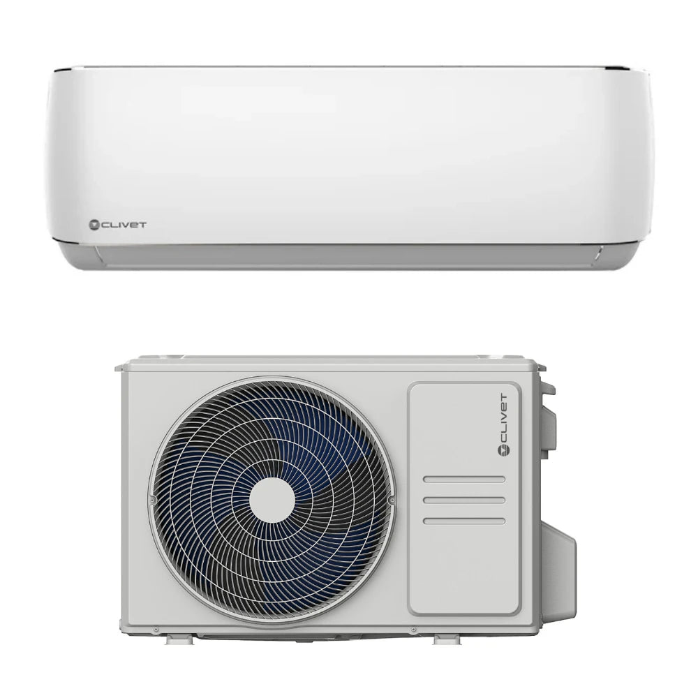 Clivet Cristallo oldalfali split klíma 2,6kW
