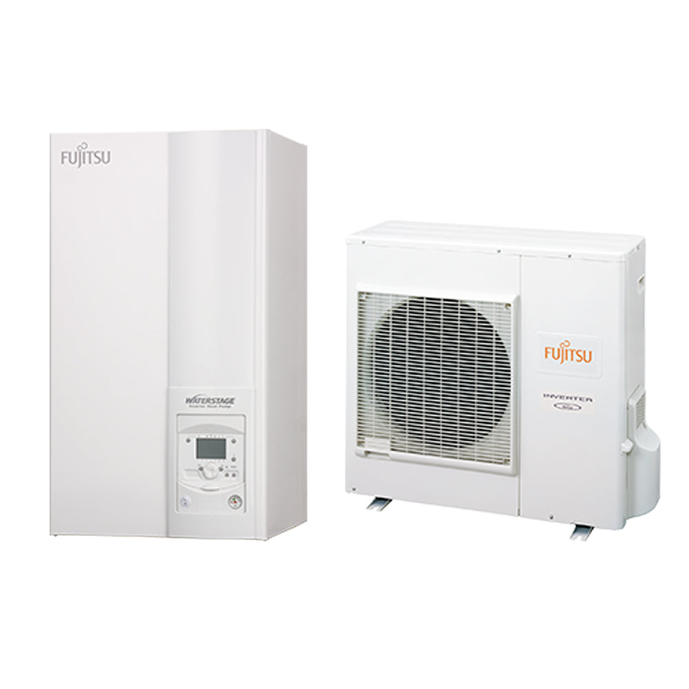 Fujitsu Waterstage Comfort osztott hőszivattyú 6 kW, 1 fázis, csak fűtésre - WSYA080ML3-WOYA060KLT