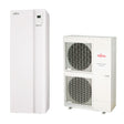 Fujitsu Waterstage High Power osztott hőszivattyú 14 kW, 3 fázis +190l HMV, csak fűtésre - WGYK160DG9-WOYK140LCTA
