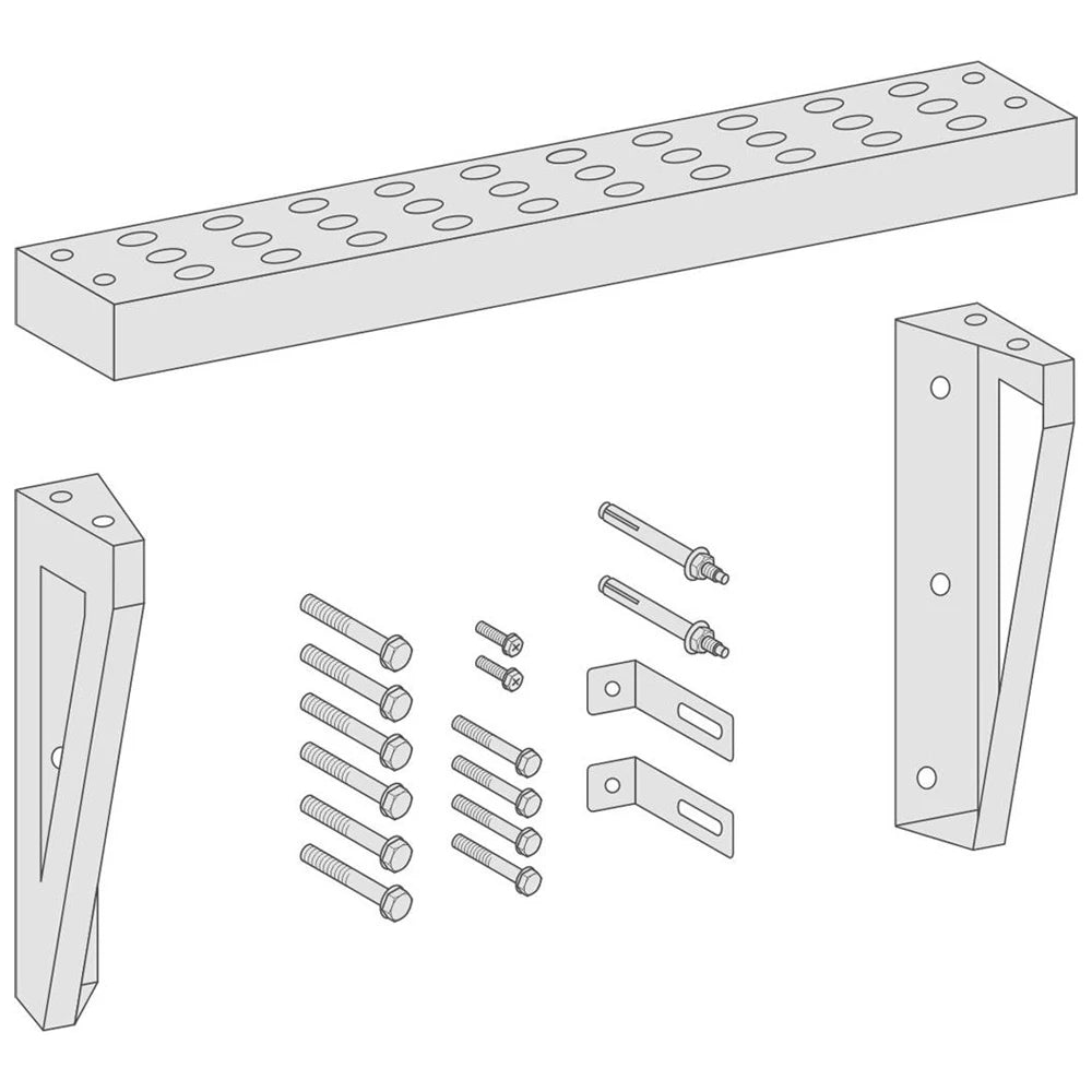 Huawei LUNA2000 falra szerelhető konzol