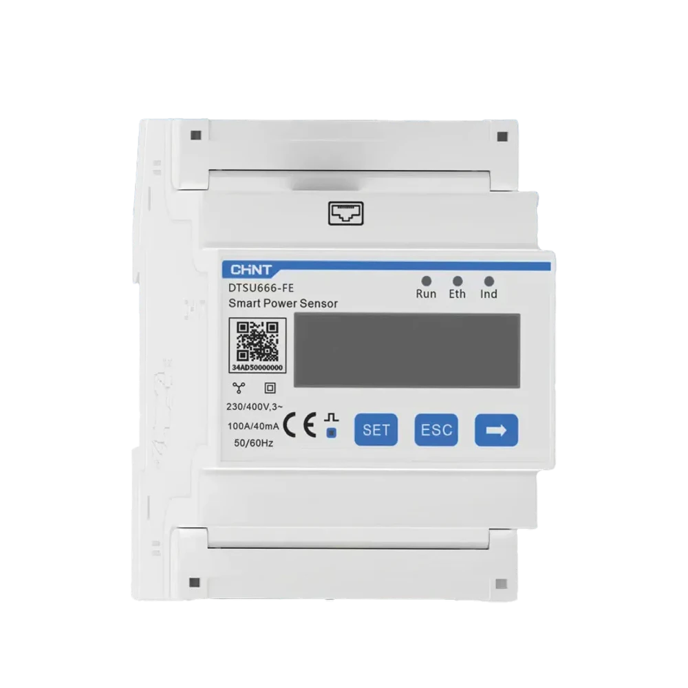 Huawei Smart Power Sensor okosmérő DTSU666-FE autós töltőhöz - 1 fázis