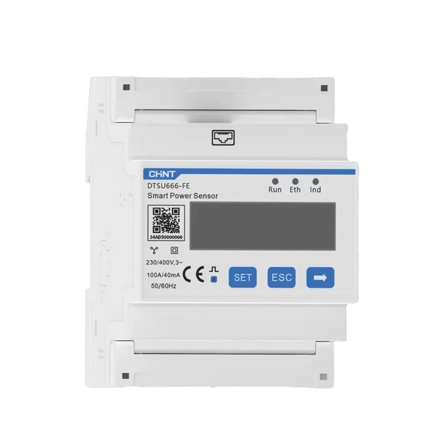 Huawei Smart Power Sensor okosmérő DTSU666-FE autós töltőhöz - 1 fázis