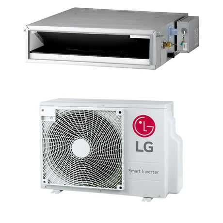 LG Standard légcsatornázható split klíma 3,4kW, alacsony statikai nyomás