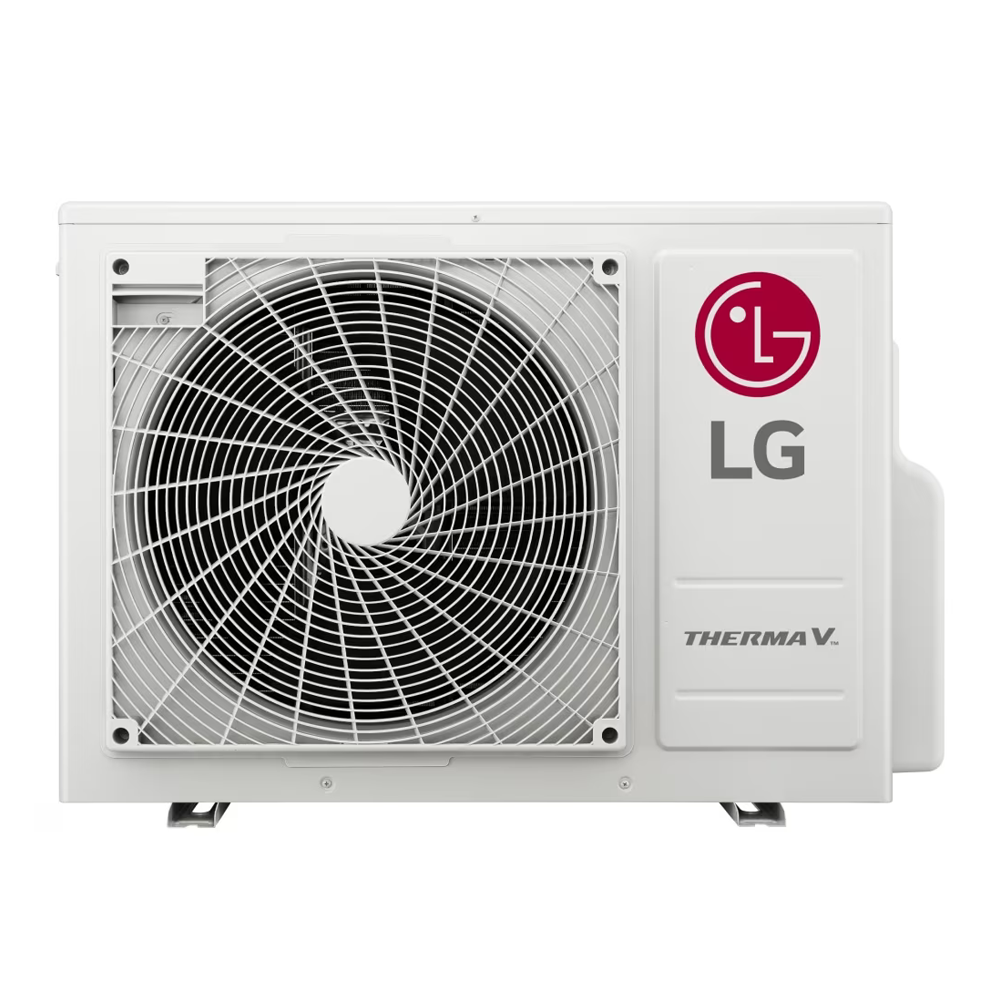 LG Therma V osztott hőszivattyú 4kW, 1 fázis + 200l HMV (HN0613T.NK0 + HU041MR.U20)