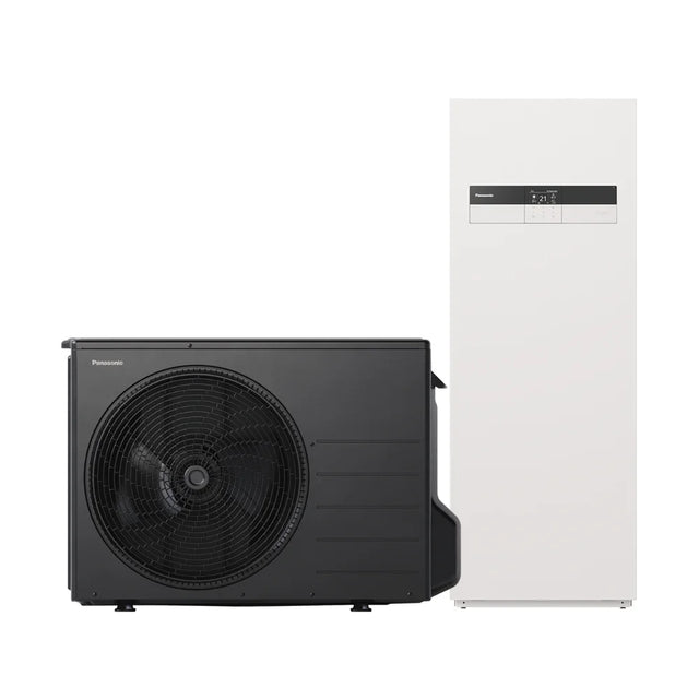 Panasonic Aquarea High Performance osztott hőszivattyú K generáció 3kW, 185l HMV, 1 fázis, 2 zónás