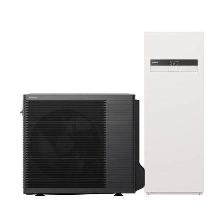 Panasonic Aquarea High Performance osztott hőszivattyú K generáció 9kW, 185l HMV, 1 fázis, 2 zónás