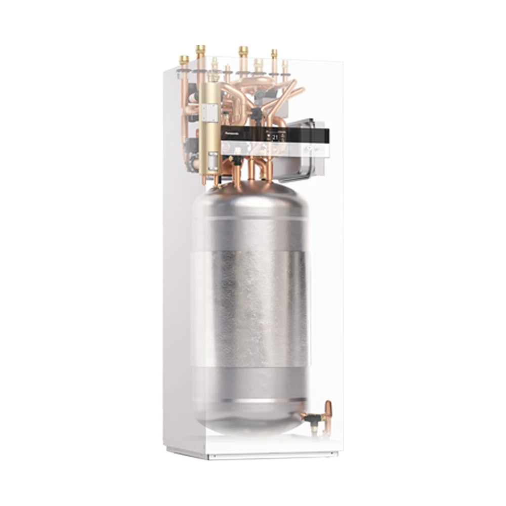 Panasonic Aquarea T-CAP hydrosplit hőszivattyú M generáció 9kW, 185l HMV, 3 fázis