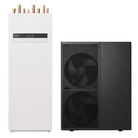 Panasonic Aquarea T-CAP hydrosplit hőszivattyú M generáció 9kW, 185l HMV, 3 fázis
