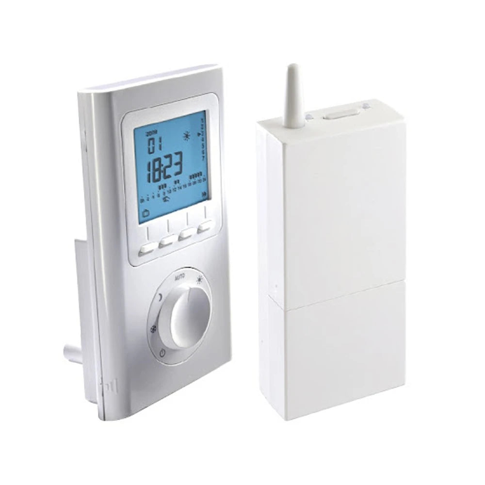 Panasonic vezeték nélküli szobai LCD kijelzős termosztát heti időzítővel