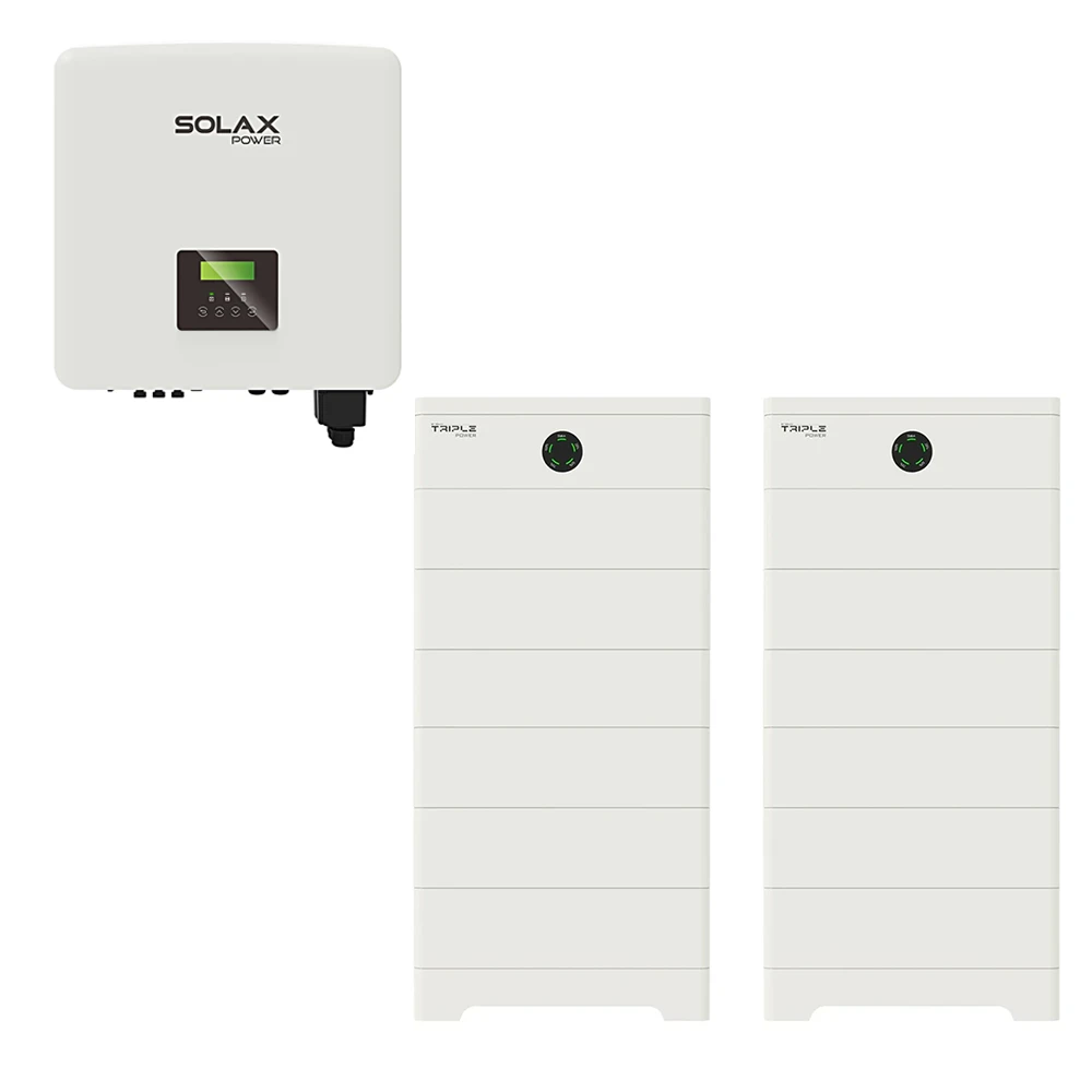 SolaX 10kW hibrid inverter + 30kWh akkumulátor szett