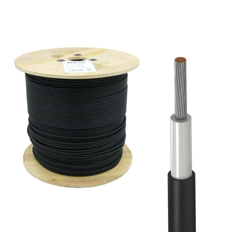 Solar kábel 6 mm² - fekete (500m)