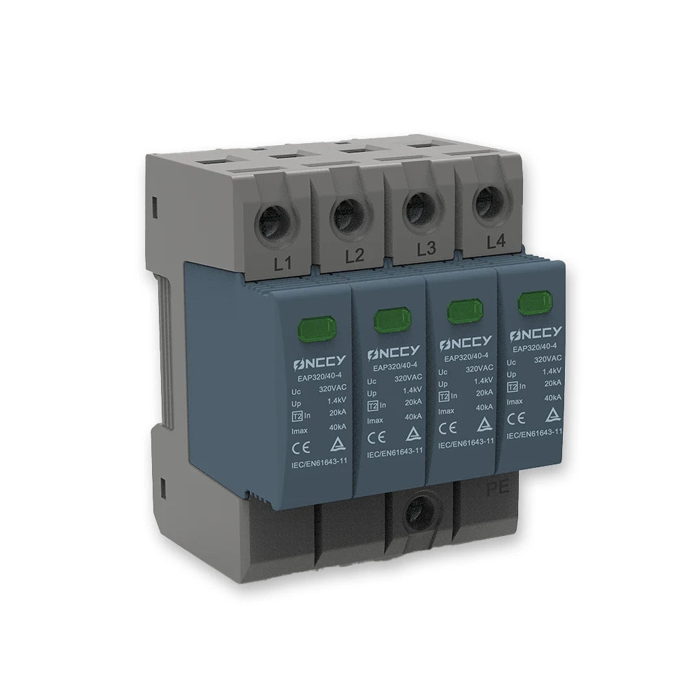 Aswich ONCCY túlfeszültség levezető AC 3 fázisú T1+T2