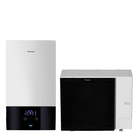 Daikin Altherma 3 osztott hőszivattyú, 14kW, csak fűtésre, 9kW fűtőbetét, 1 fázisú kültéri