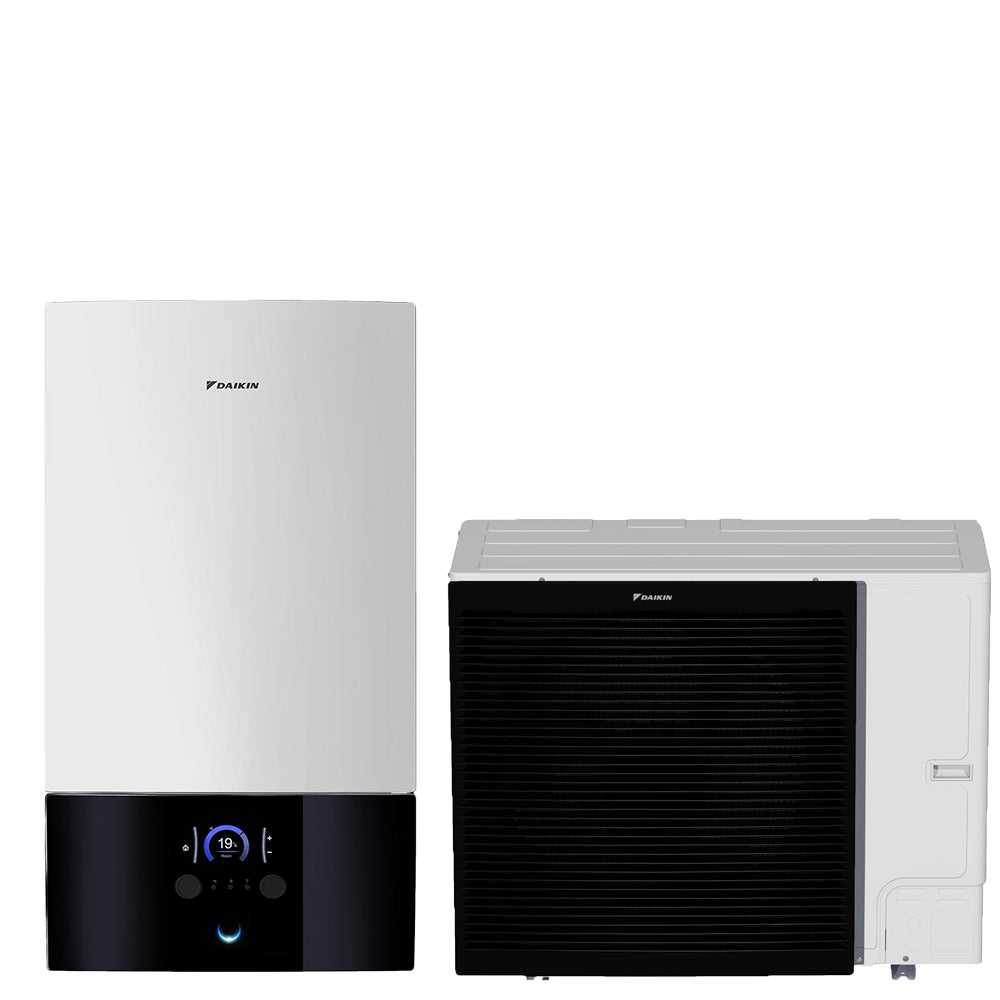 Daikin Altherma 3 osztott hőszivattyú, 16kW, csak fűtésre, 9kW fűtőbetét, 1 fázisú kültéri