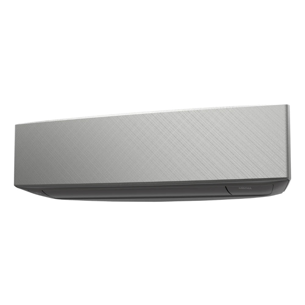 Fujitsu DESIGN AIRSTAGE KETF-B oldalfali split klíma 3,4kW + Wifi - Silver x Dark Gray