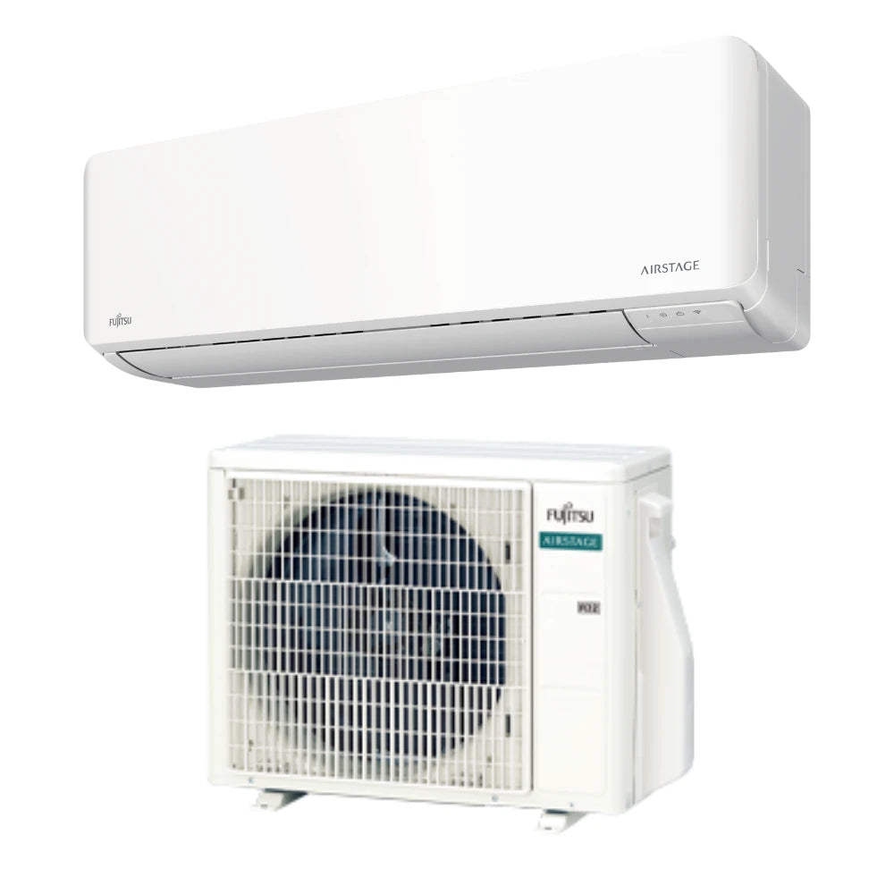 Fujitsu STANDARD AIRSTAGE KMCG oldalfali split klíma 4,2kW + Wifi