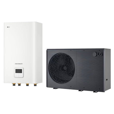 LG Therma V monoblokk hőszivattyú hydro egységgel 16kW, 1 fázis (HM161HF.UB60/HN1616HC.NK0)