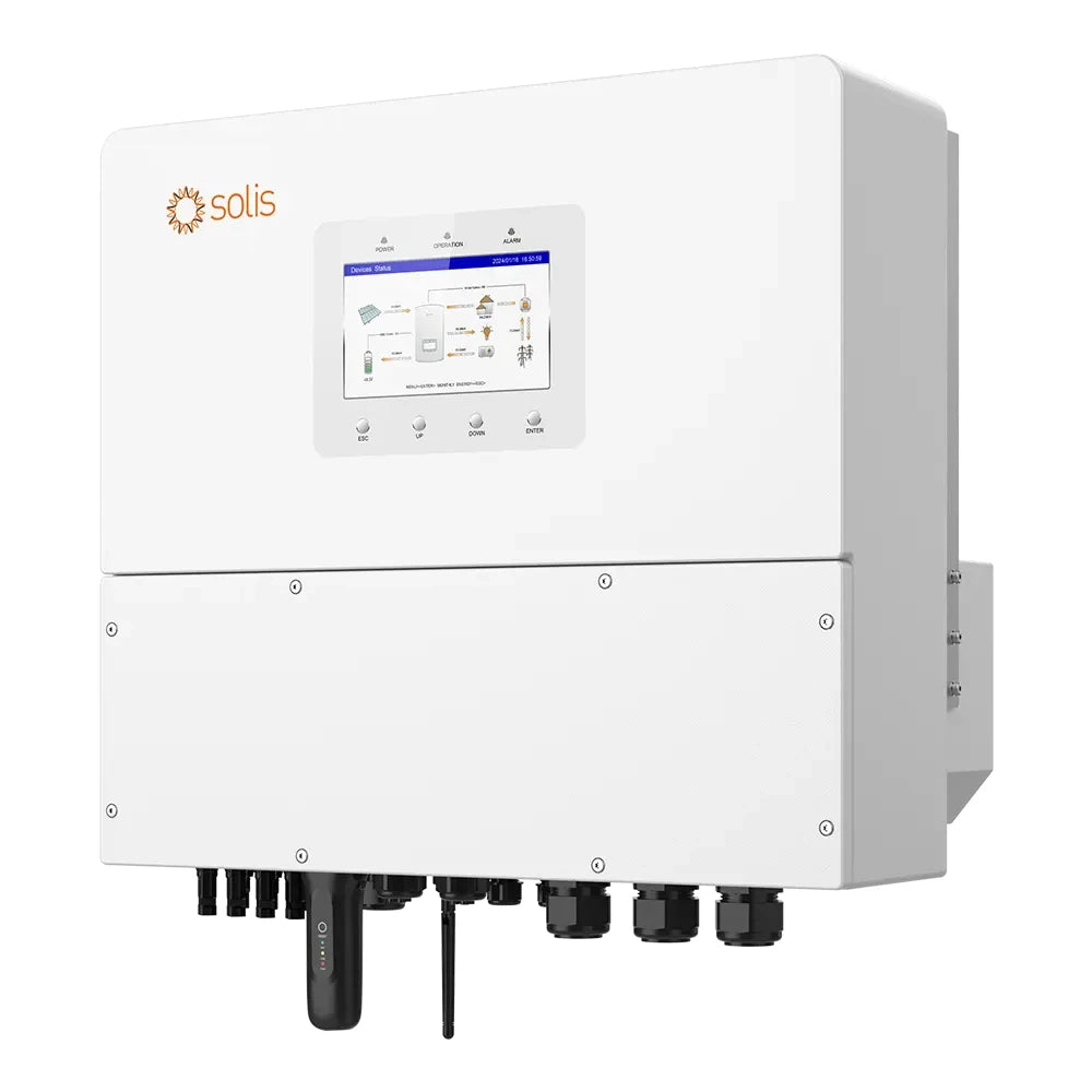 Solis S6 hibrid asszimetrikus hibrid inverter 12kW, 3 fázis