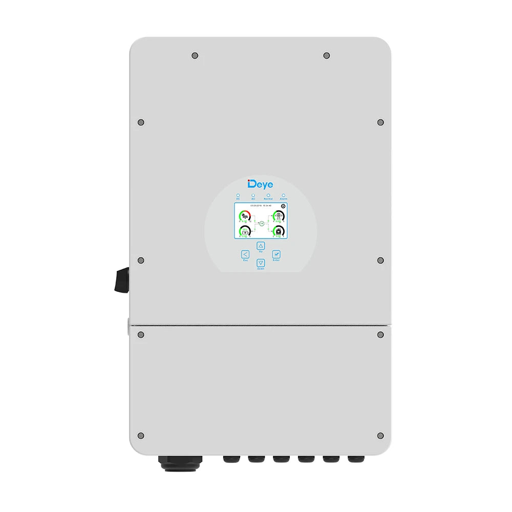 Deye SUN-10K-SG02LP1-EU-AM3 aszimmetrikus hibrid inverter 10kW - 1 fázis