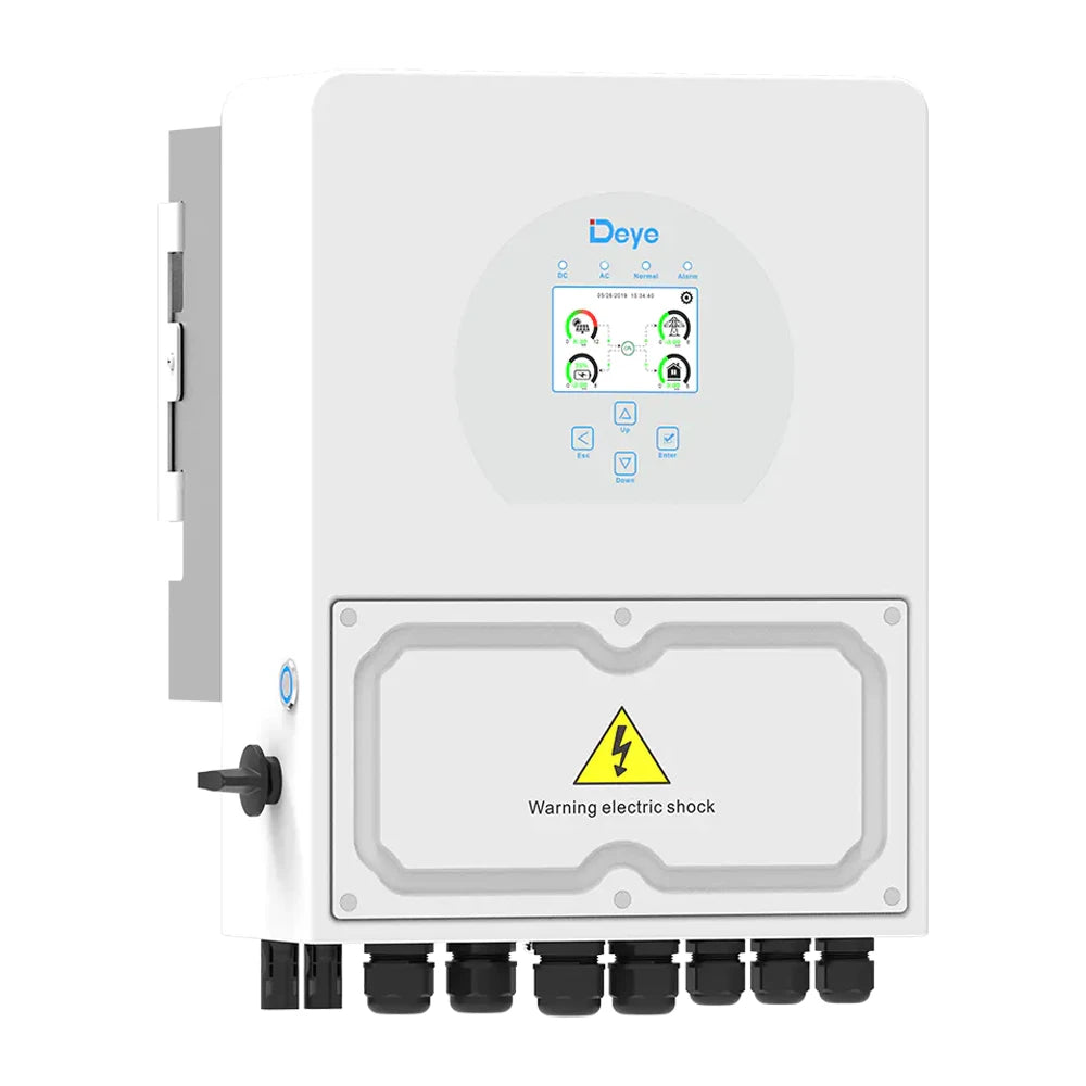 Deye SUN-3K-SG04LP1-EU aszimmetrikus hibrid inverter 3kW - 1 fázis
