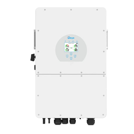 Deye SUN-5K-SG01HP3-EUAM2 aszimmetrikus hibrid inverter 5kW - 3 fázis, nagyfeszültségű