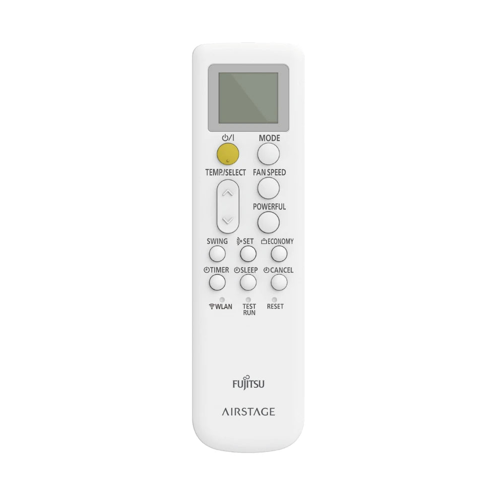 Fujitsu ECO AIRSTAGE KNCA oldalfali split klíma 2,5kW + Wifi