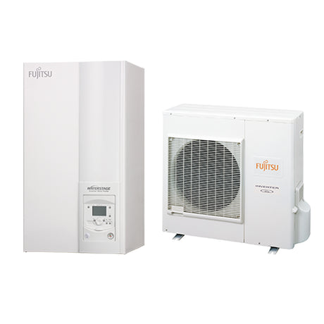 Fujitsu Waterstage Comfort osztott hőszivattyú 8 kW, 1 fázis, csak fűtésre - WSYA080ML3-WOYA080KLT