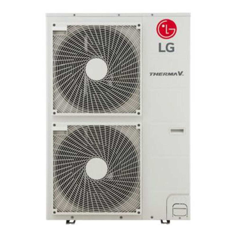 LG Therma V hidrosplit hőszivattyú 16kW, 1 fázis + 200l HMV (HN1616Y.NB1 + HU161MRB.U30)