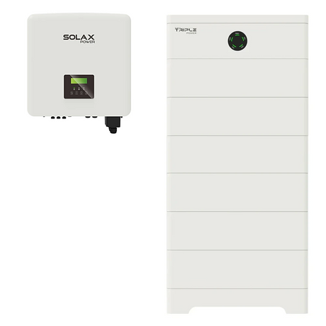 SolaX 10kW hibrid inverter + 15kWh akkumulátor szett