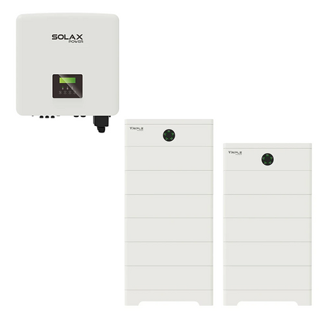SolaX 6kW hibrid inverter + 27,5kWh akkumulátor szett