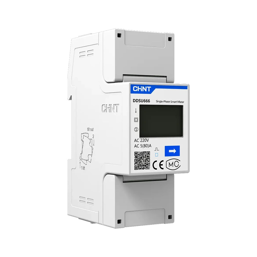 SolaX okosmérő DDSU666 smart meter - 1 fázis, 80A
