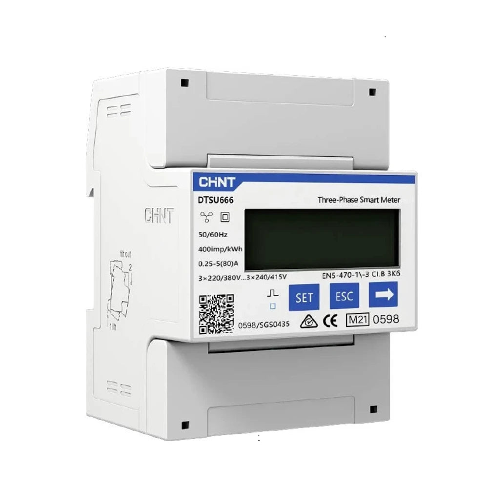 SolaX okosmérő DTSU666-D-CT smart meter - 3 fázis, 200A