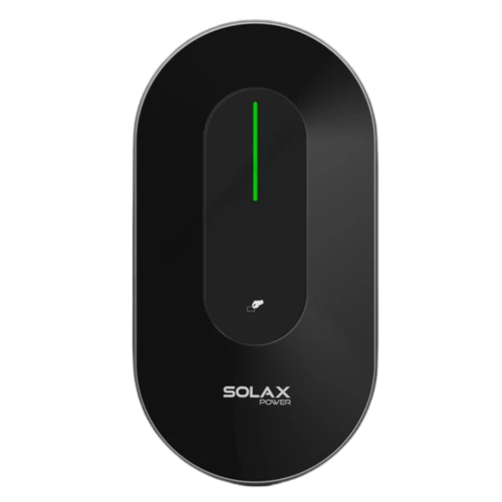 SolaX X3-HAC-22S-B G2 – 22 kW, 3 fázisú, fekete, aljzatos EV-töltő, LCD nélkül, RFID, WiFi