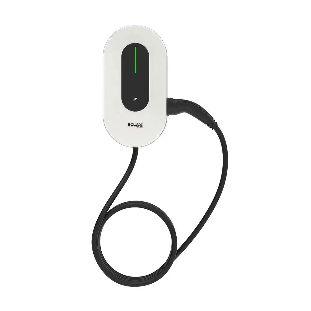 SolaX X3-HAC-22P G2 – 22 kW, 3 fázisú, hordozható EV-töltő, beépített töltőpisztoly, LCD nélkül, RFID, WiFi