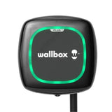 Wallbox Pulsar Plus – 22 kW, 3 fázisú, fali EV-töltő, 7 m Type 2 kábel, fekete
