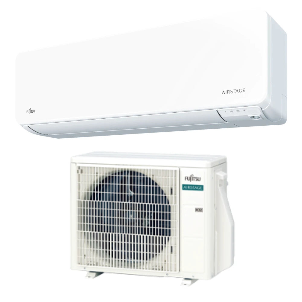 Fujitsu DESIGN ARISTAGE KGTG oldalfali split klíma 2,5kW + Wifi