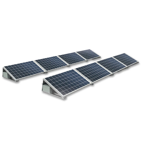 Lapostető napelemtartó szett 25° kiemelésű (4 panelhez)