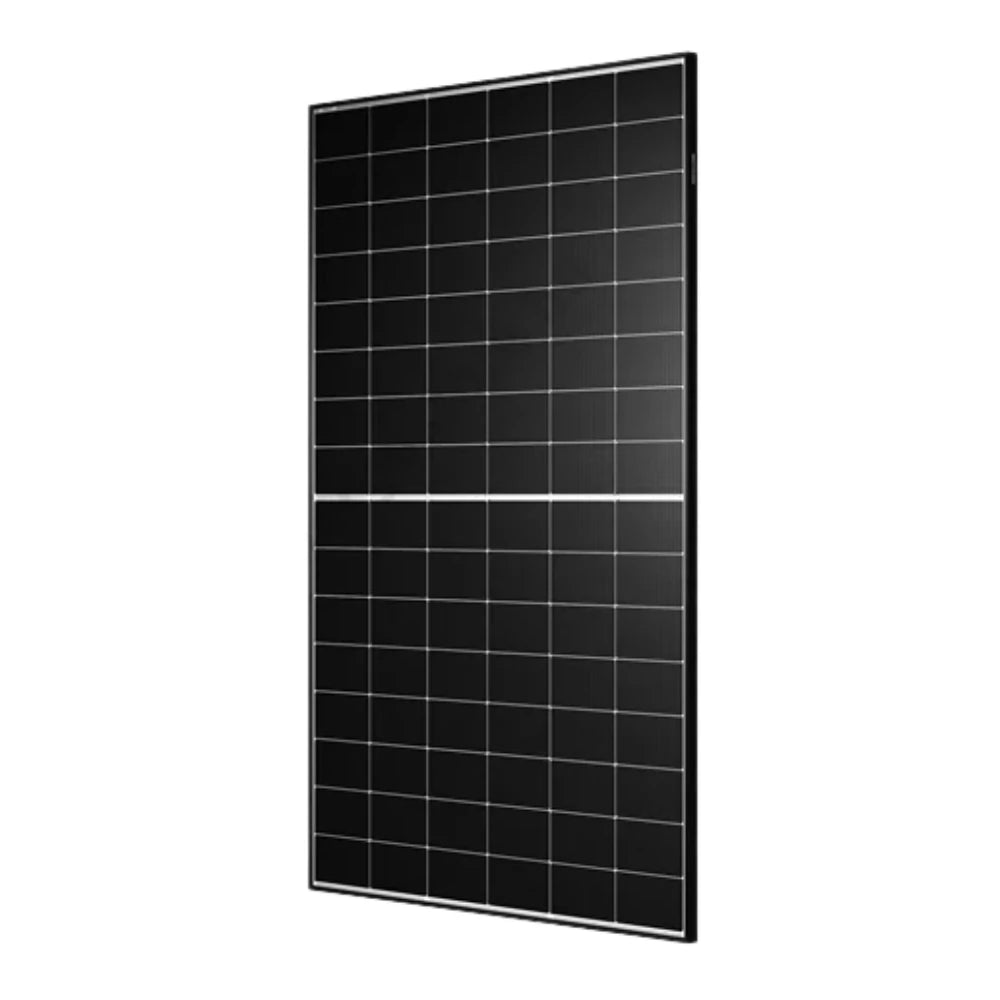 Leapton LP182×210-M-48-NB 450W monokristályos napelem - bifaciális, ezüst keret