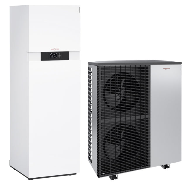 Viessmann Vitocal 222-A monoblokk levegő-víz hőszivattyú HMV tárolóval 13kW - AWOT-E-AC201.A13