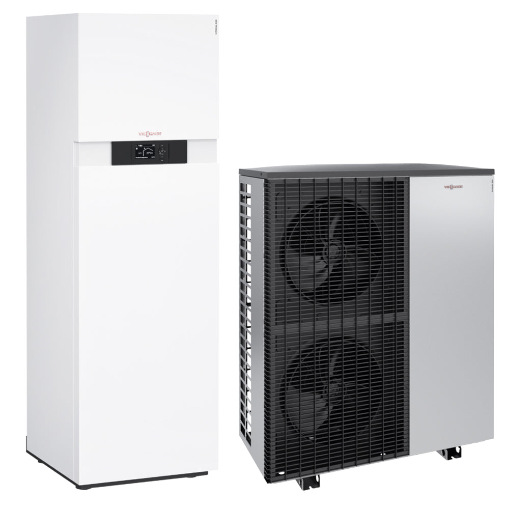 Viessmann Vitocal 222-S osztott levegő-víz hőszivattyú 10kW HMV tárolóval- AWBT-E-AC201.C10